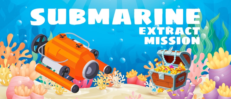 Submarine Extract Mission - Play Free Underwater Adventure Game
