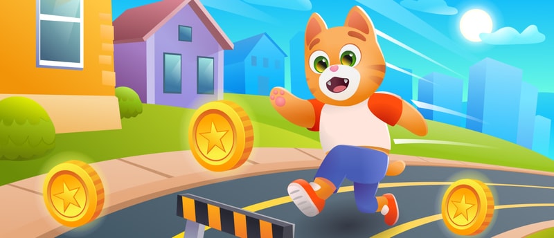 Cat Runner - Fun Free Endless Runner Game for Play