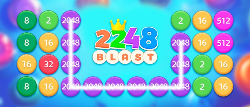 2248 Blast - Free Number Puzzle Game to Play and Relax