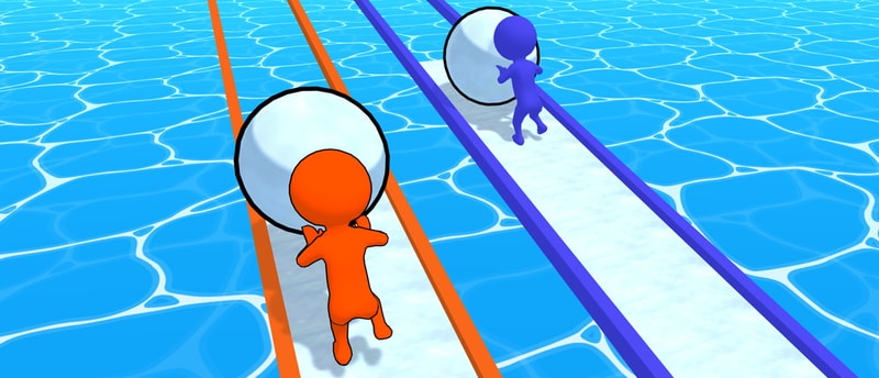 Snowball Racing - Play Free Online Winter Race Game