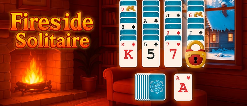 Fireside Solitaire - Free Card Puzzle Game to Play Online
