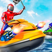 Water Boat Games - Free Jet Ski Racing & Water Boat Shooting