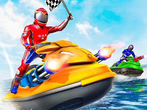 Water Boat Games - Free Jet Ski Racing & Water Boat Shooting