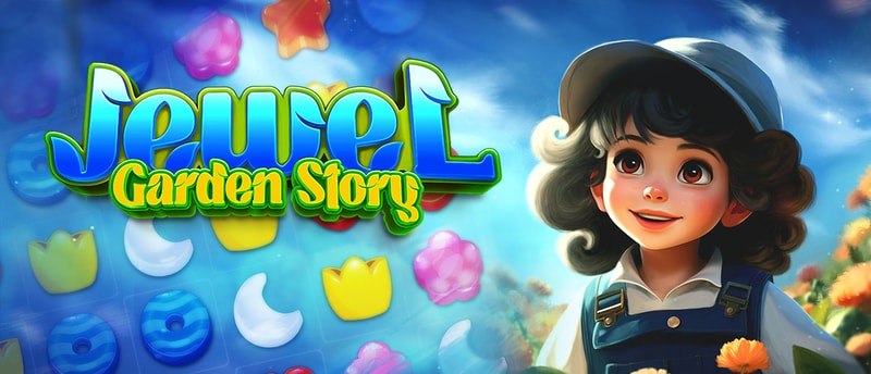 Jewel Garden Story - Play Match-3 Puzzle Game Online for Free