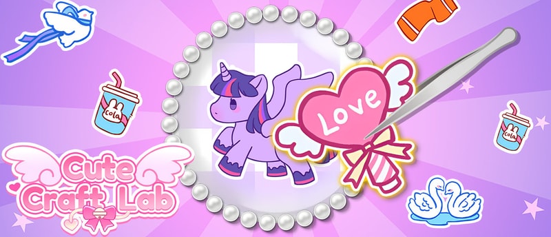Cute Craft Lab - Fun Dress-up & Creative Play Game for Girls