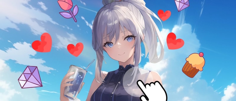 Your Silver Wife - Anime Girl Clicker Game for Play and Romance