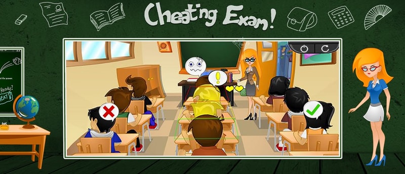 Cheating Exam