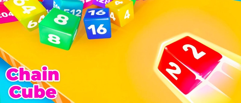 Chain Cube: 2048 Merge - Play Puzzle Number Game Online