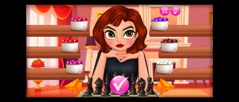 Eliza Queen of Chess - Play Free Online Chess Game for Girls