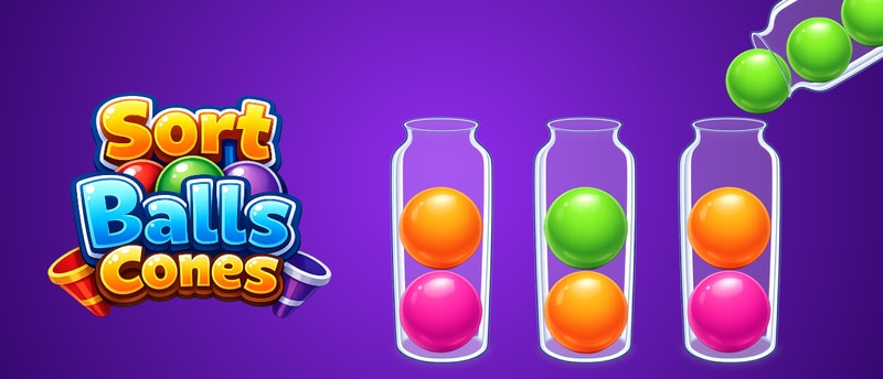 Sort Balls - Cones