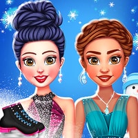 Princess Winter Ice Skating Outfits - Dress Up Game for Girls