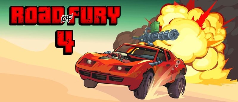 Road Of Fury 4 - Post-Apocalyptic Shooter & Racing Game