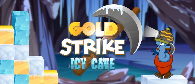 Gold Strike Icy Cave - Free Puzzle Game to Play Online