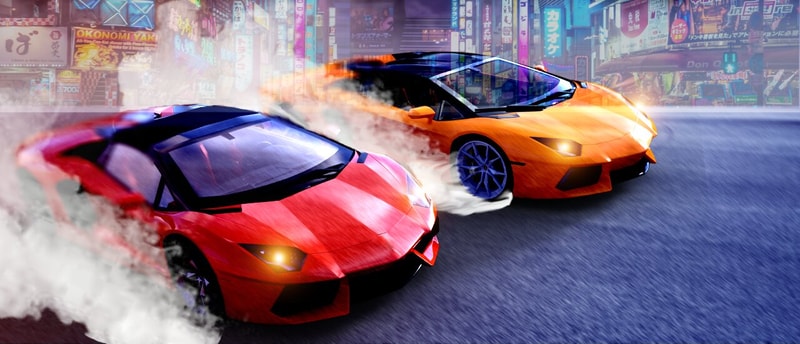 Two Lambo Rivals: Drift