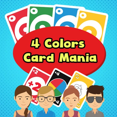 4 Colors Card Mania Ücretsiz Kart Oyunu - Hızlı ve Stratejik Oyna