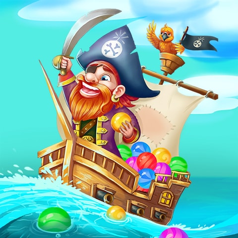 Bubble Pirates Mania - Free Bubble Shooter Game