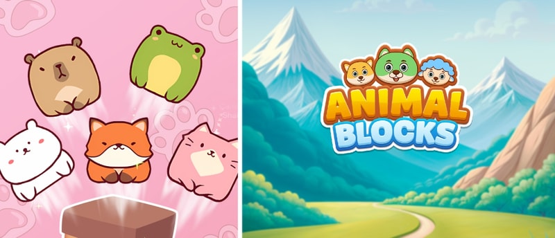 Animal Blocks - Free Match-3 Puzzle Game to Play Online