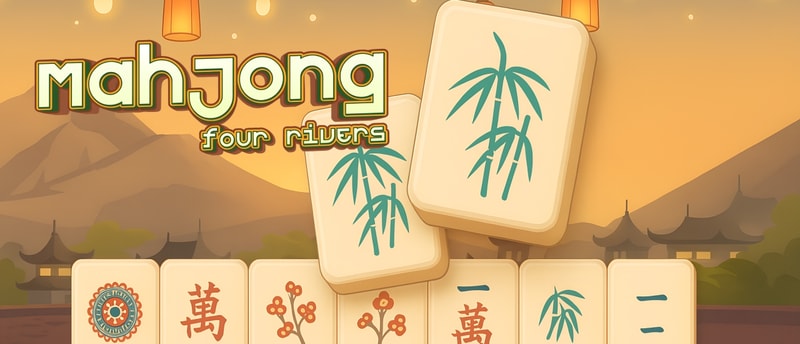 Mahjong Four Rivers - Free Online Mahjong Puzzle Game