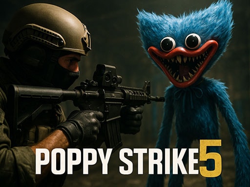 Poppy Strike 5 - Juego de disparos en primera persona y horror