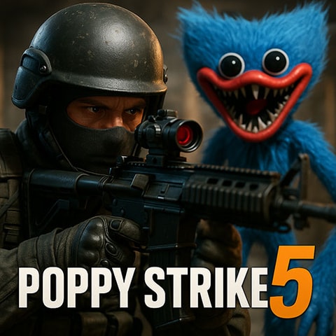 Poppy Strike 5 - Juego de disparos en primera persona y horror