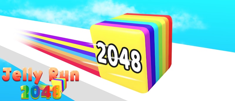 Jelly Run 2048 - Play Puzzle & Casual Merge Game Online