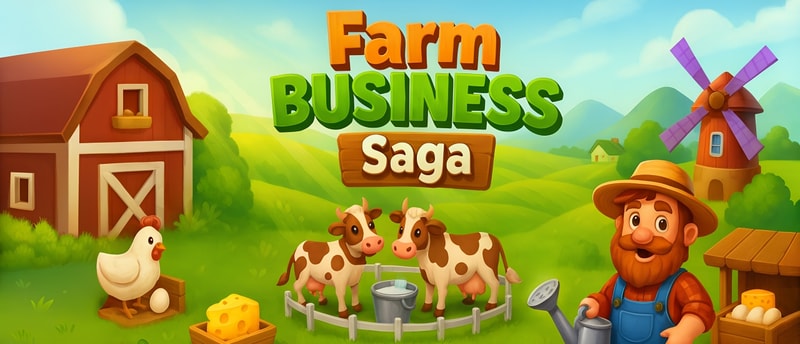 Farm Business Saga: Juego de Simulación y Estrategia Gratis