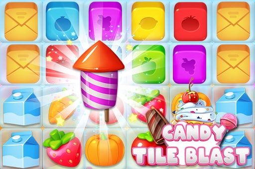 Candy Tile Blast Ücretsiz Oyna - Eşleştirme ve Bulmaca Oyunu