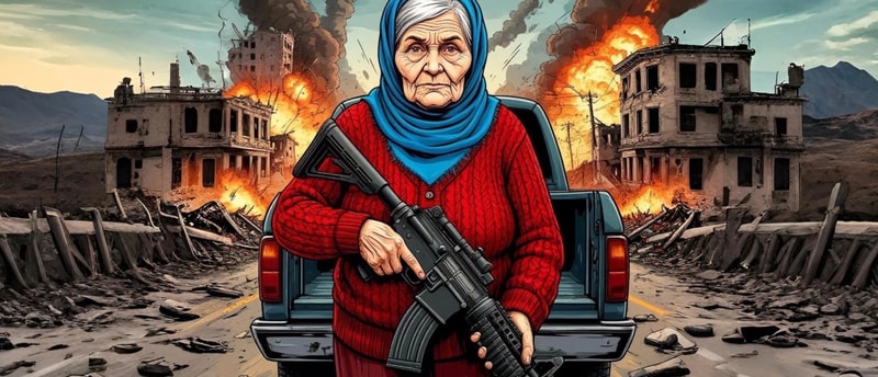 Grandma with Machine-Gun: Apocalipsis - Juego de disparos gratis