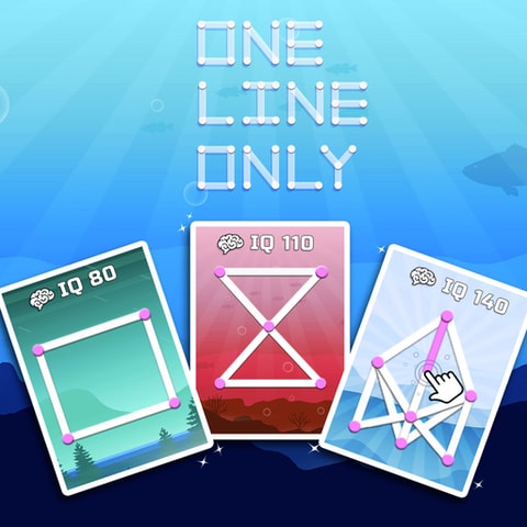 One Line Only Dot to Dot - Free Puzzle Drawing Game