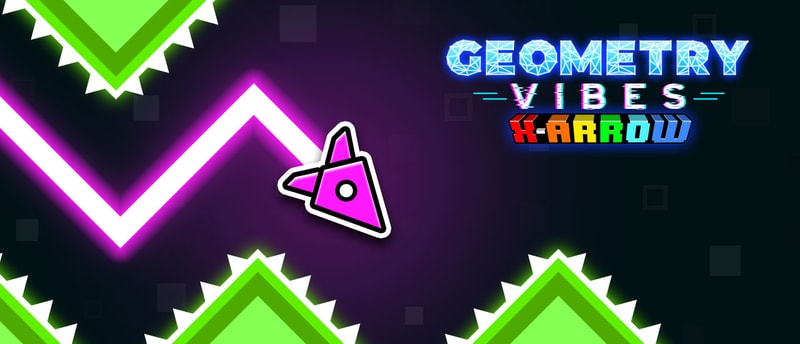 Geometry Vibes X-Arrow - Play the Best Geometry Puzzle Game