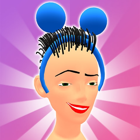 Hair Shuffle - Fun Hair Styling Platform Game to Play Online