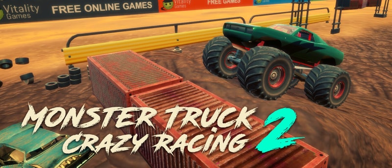 Monster Truck Crazy Racing 2 - Play Free Offroad Racing Game
