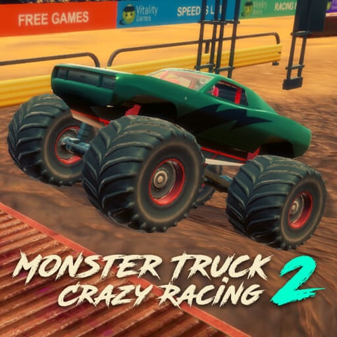 Monster Truck Crazy Racing 2 - Play Free Offroad Racing Game