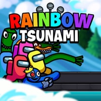 Rainbow Tsunami - Endless Running Game to Play and Save
