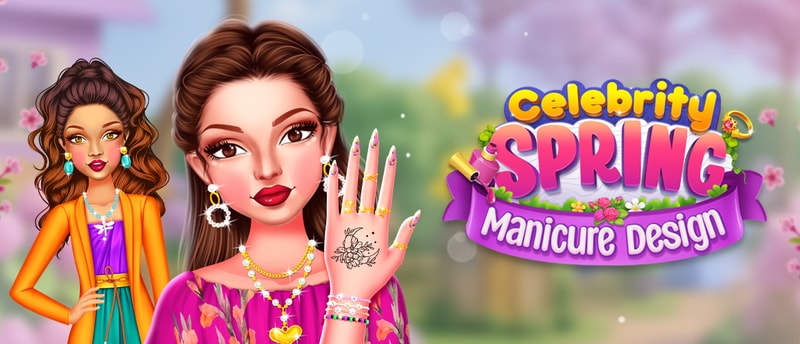 Celebrity Spring Manicure Tasarımı Oyna - Ücretsiz Çocuk ve Yetişkinler İçin Eğlenceli Oyun