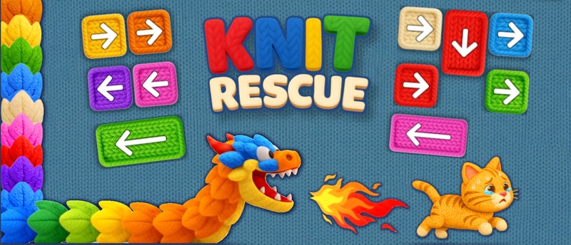 Knit Rescue - Bulmaca ve Zeka Oyunu Oyna