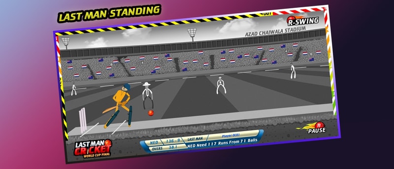 Azad Cricket - Ücretsiz Mobil Dünya Kupası Oyunu Oyna