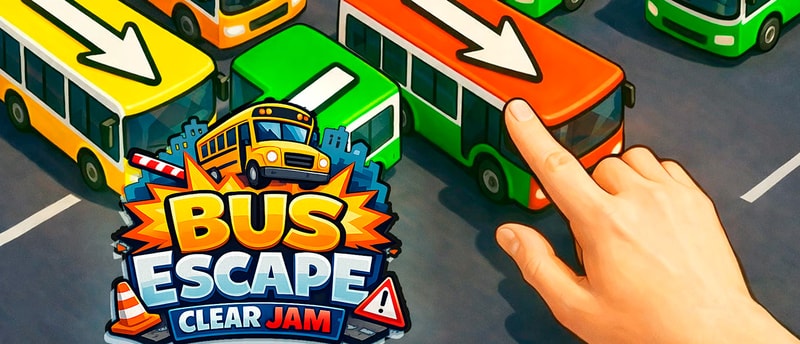 Bus Escape: Clear Jam - Play Puzzle Game & Parking Simulator