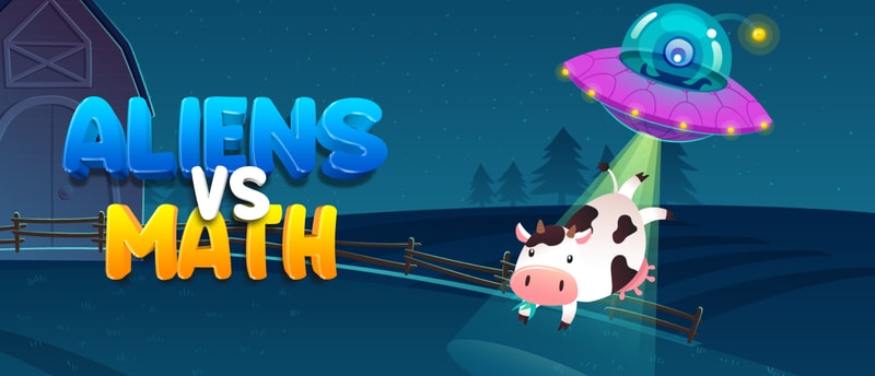 Aliens Vs Math - Fun Math Game for Kids and Students