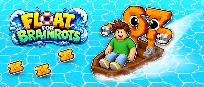 Float for Brainrots - Fun Water Adventure Game to Play Online
