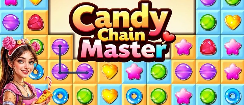 Candy Chain Master - Free Match-3 Puzzle Game to Play Online