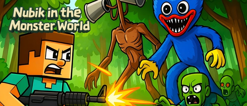 Nubik in the Monster World