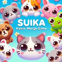 Suika Kawaii Cat Merge Game - Play Free Puzzle & Match-3 Game