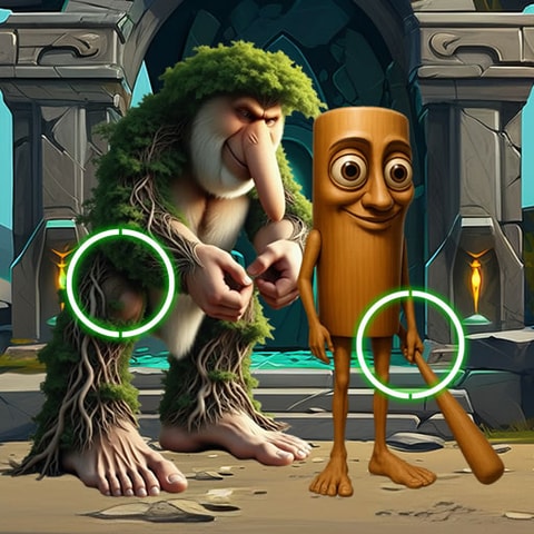 Italian Brainrot Encuentra las Diferencias - Juego de Puzzle Gratis