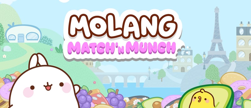 Molang Match'n Munch - Free Match-3 Puzzle Game for Kids and Fans