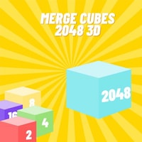 Merge Cubes 2048 3D - Juego clásico en línea gratis