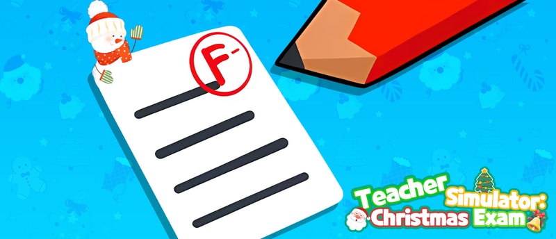 Teacher Simulator Christmas Exam - Play Holiday Classroom Game