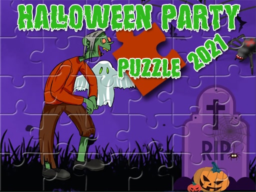 Halloween Party 2021 Puzzle - Juego de Rompecabezas Gratis