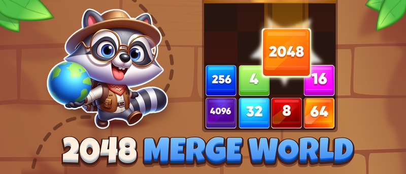 2048 Merge World - Play the Popular Puzzle Game Online for Free