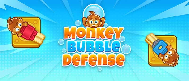 Monkey Bubble Defense - Free Tower Defense Game to Play